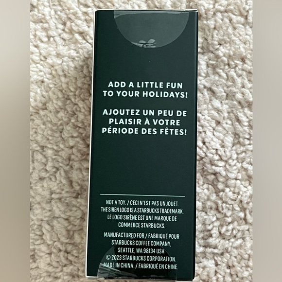 NWT Starbucks Fiery Red Tumbler Cold Cup Ornament Keychain - Picture 3 of 6